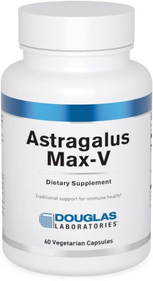 Frasco Douglas Laboratories Astragalus Max-V 60 cápsulas