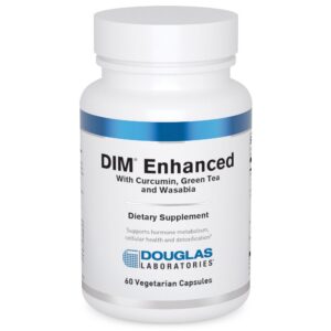 Frasco Douglas Laboratories DIM Enhanced suplemento para hormonas