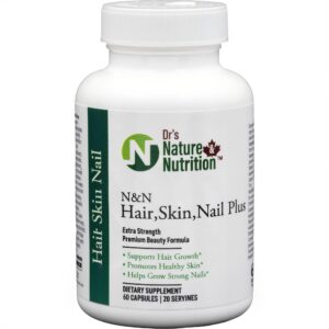 Frasco Dr's Nature & Nutrition Hair Skin Nails Plus