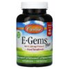 Frasco Carlson E-Gems Plus 140 cápsulas