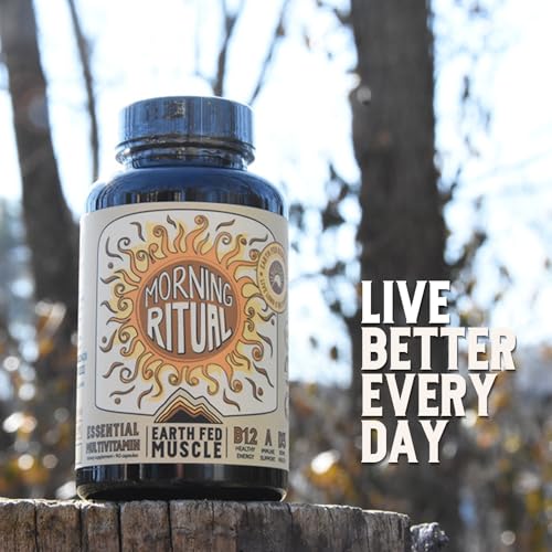 Version 1.0.0 Frasco Earth Fed Muscle Morning Ritual para energía e inmunidad
