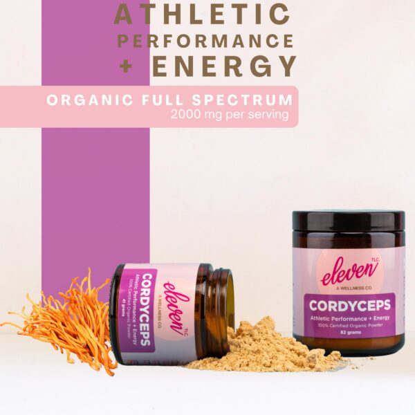Frasco de Eleven TLC Polvo de Hongo Cordyceps