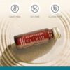 Frasco de Elixir Isagenix con enfoque y apoyo al sueño