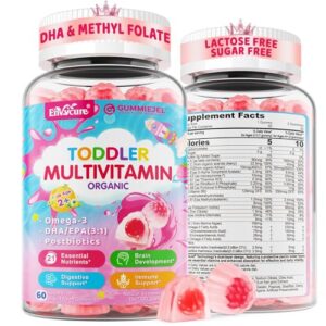 Frasco de gomitas Envycure para niños