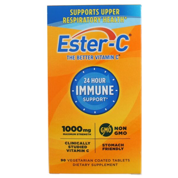 Frasco Ester-C vitamina c 1000 mg 90 tabletas