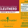 Frasco de extracto de Eleuthero Herb Pharm para resistencia natural