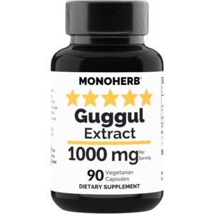 Frasco extracto de Guggul 1000 mg MONOHERB