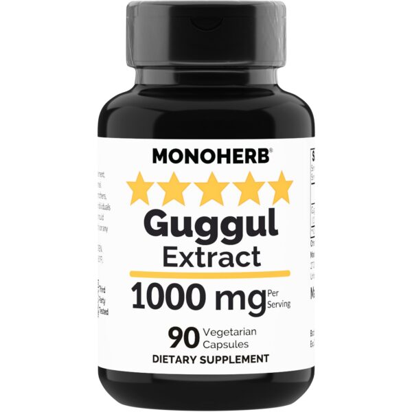Version 1.0.0 Frasco extracto de Guggul 1000 mg MONOHERB