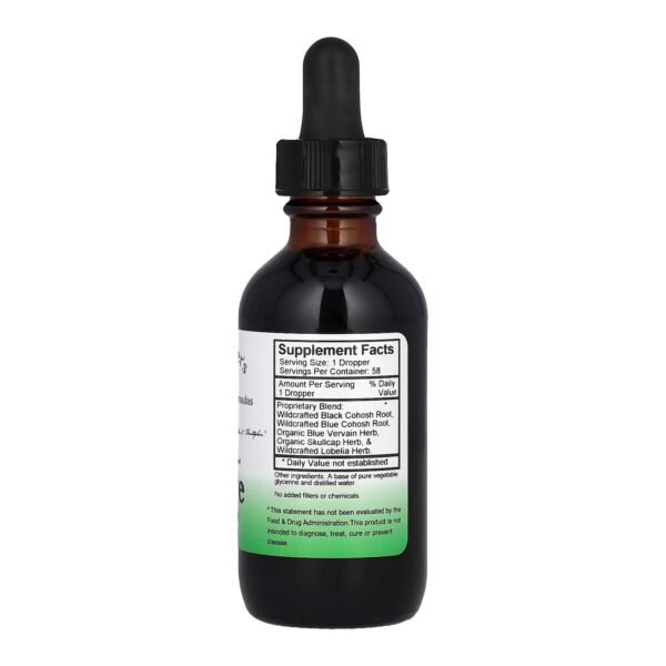 Frasco extracto herbal calmante nerve formula Christopher's