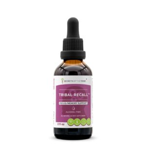 Frasco extracto herbal sin alcohol 2 oz Tribal Recall