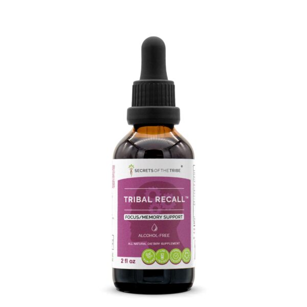 Frasco extracto herbal sin alcohol 2 oz Tribal Recall