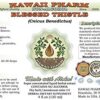 Frasco extracto herbal sin alcohol cardo bendito Hawaii Pharm
