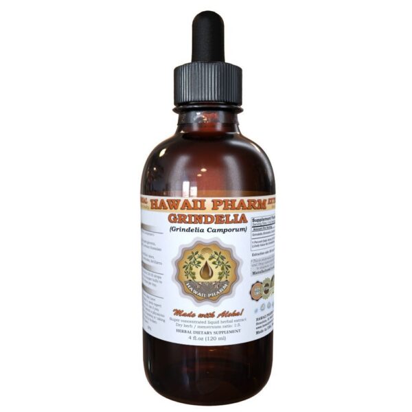Frasco extracto líquido Grindelia Hawaii Pharm 2 oz