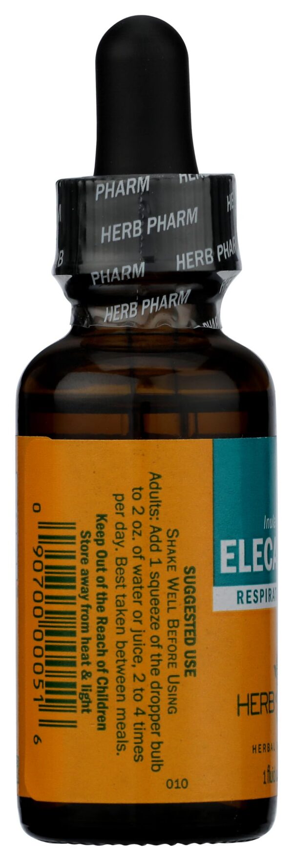 Frasco de extracto líquido para el sistema respiratorio herb pharm
