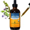 Version 1.0.0 Frasco extracto líquido Skullcap Herb Pharm orgánico 4 oz