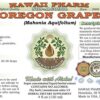 Frasco suplemento extracto Uva de Oregón Hawaii Pharm natural