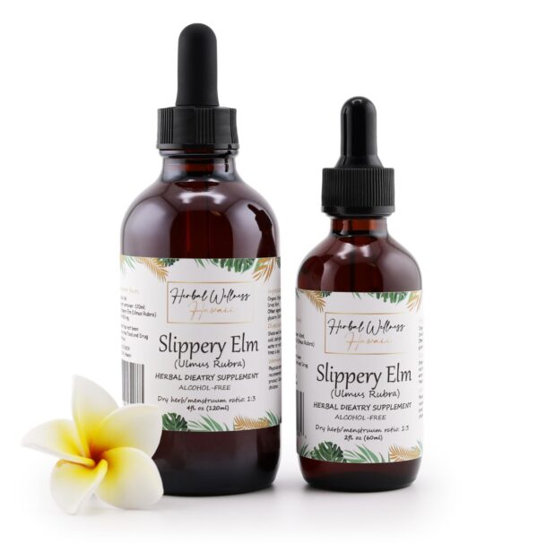 Frasco extracto sin alcohol olmo resbaladizo 2 oz Herbal Wellness