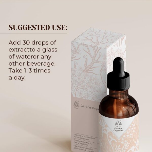 Suplemento dietético de jengibre seco Garden Organics 2 onzas