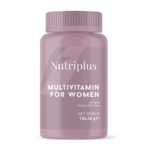 Frasco FARMASi Nutriplus multivitaminas mujeres 60 tabletas