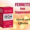 Frasco de suplemento de hierro Ferretts