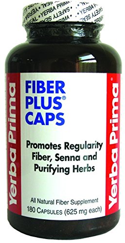 Frasco Fiber Plus Yerba Prima complemento de fibra