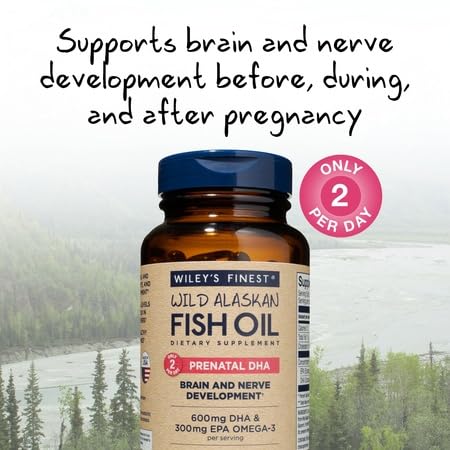 Frasco de Fish Oil Wiley's Finest