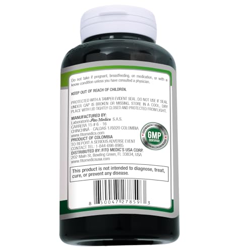 Frasco FITO MEDIC'S cúrcuma y jengibre 6000 mg