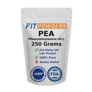 Frasco FitPowders Beta Feniletilamina HCl polvo de guisante