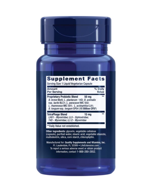 Frasco FLORASSIST GI con tecnología phage probióticos 7 cepas