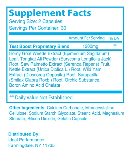 Frasco fondo blanco Ideal Performance Cinagra RX