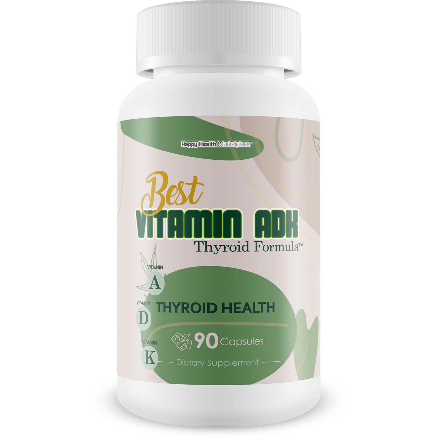 Fórmula ADK con vitaminas A D K E C y B – 90 cápsulas