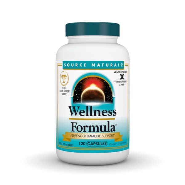Frasco de Fórmula Wellness Source Naturals