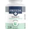 Frasco FREEDA vitamina C liberación prolongada 1000mg 100 tabletas
