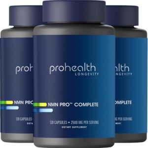 Frasco frontal de NMN Pro Complete de ProHealth