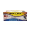 Frasco frontal Neuro Vital Vitamina B12 21 cápsulas