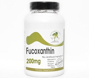 Version 1.0.0 Frasco Fucoxantina 200mg 200 cápsulas Naturetition suplemento natural
