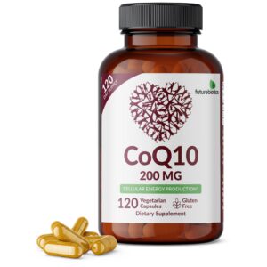 Frasco de Futurebiotics CoQ10 200 mg