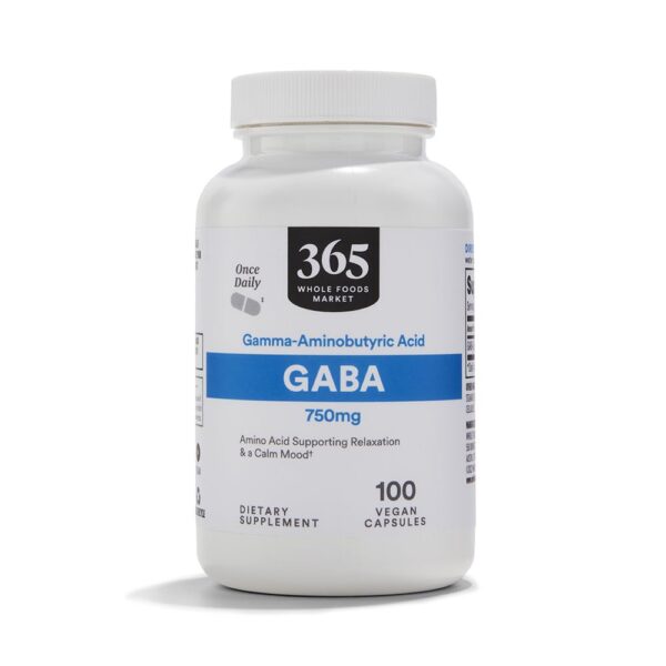 Version 1.0.0 Frasco de GABA 750 mg de 365 by Whole Foods