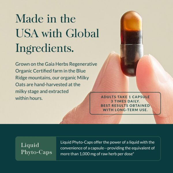 Frasco Gaia Herbs Emotional Balance suplemento natural