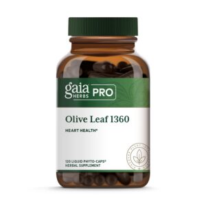 Frasco Gaia PRO Hoja de Olivo 1360 120 cápsulas