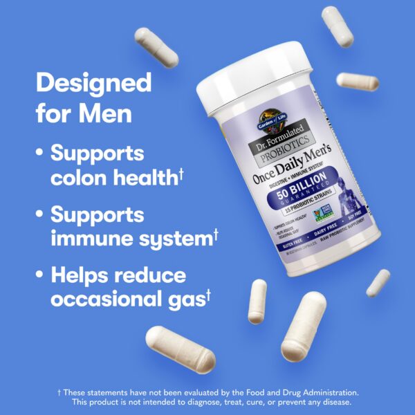 Version 1.0.0 Frasco Garden of Life probióticos 50 mil millones UFC