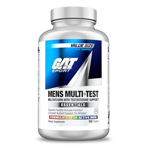 Frasco GAT SPORT multivitamínico para hombre 150 tabletas