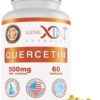 Frasco Genex Formulas Quercetina 500 mg 60 cápsulas