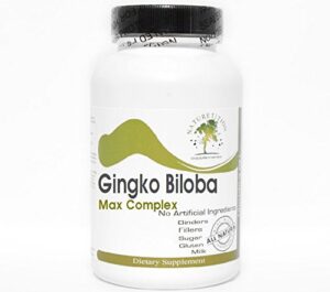 Frasco de Gingko Biloba Max Complejo 180 cápsulas Naturetition