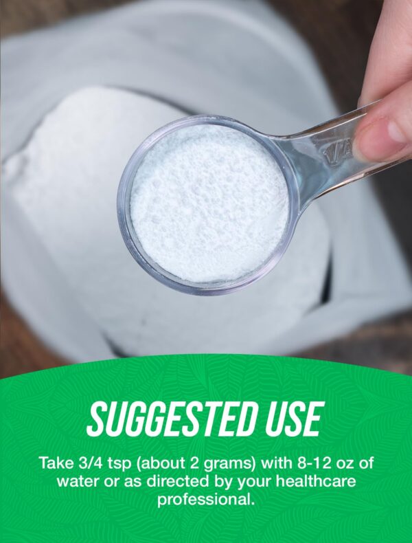 Frasco de glucomanano natural BulkSupplements sin gluten