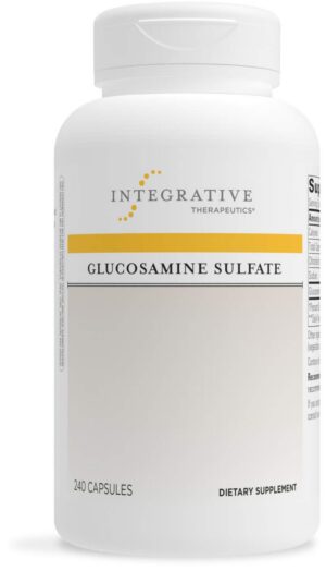 Version 1.0.0 Frasco de glucosamina sulfato Integrative Therapeutics 240 cápsulas