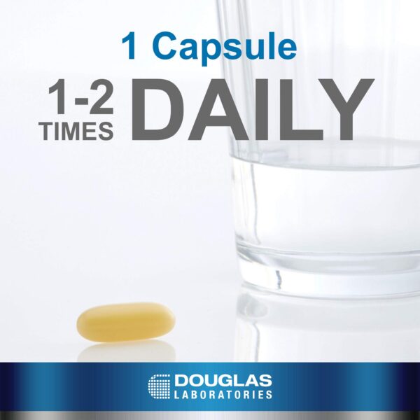 Frasco con cápsulas de glutatión liposomal