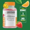 Botella gomitas Lifeable zinc 25mg para niños vegano