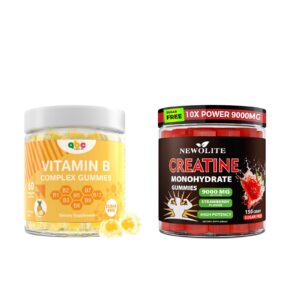 Version 1.0.0 Frasco de gomitas NEWOLITE creatina monohidrato