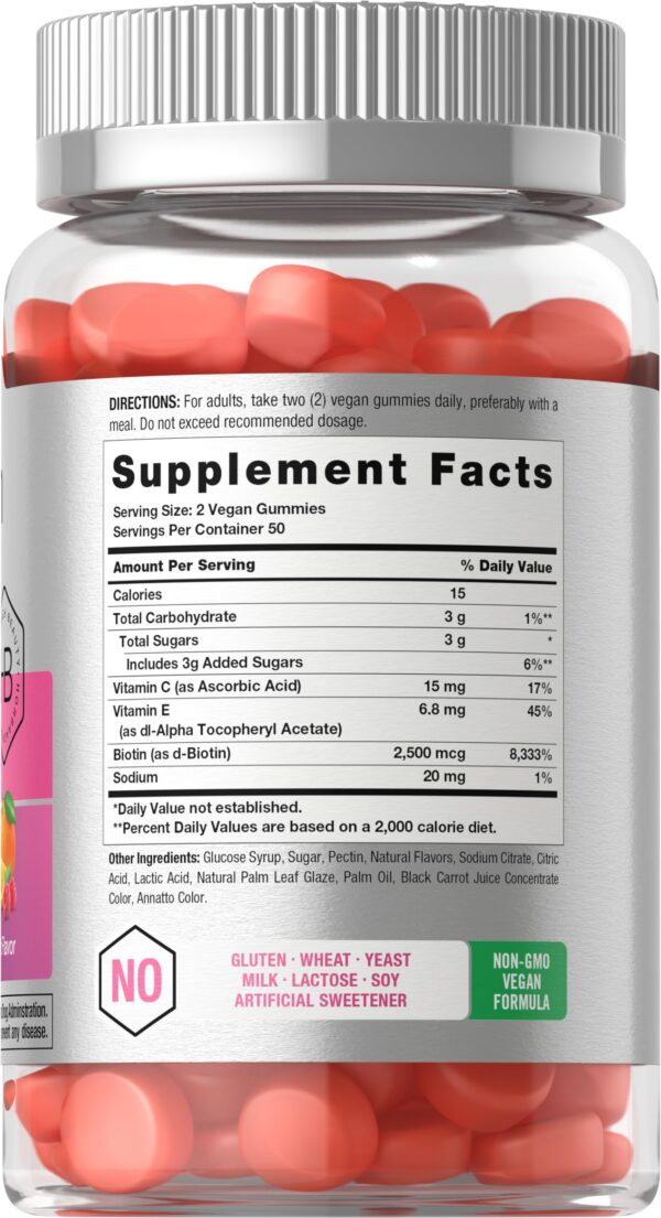 Version 1.0.0 Frasco Gomitas Horbäach para belleza interna con biotina